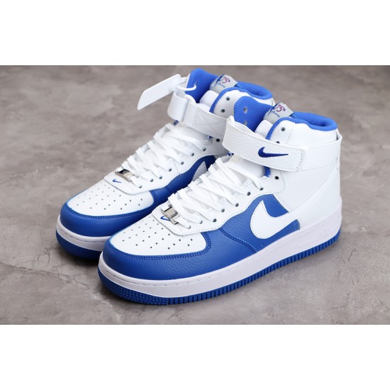 Nike Air Force 1 Mid Blue White --DC8870-100 Casual Shoes Unisex