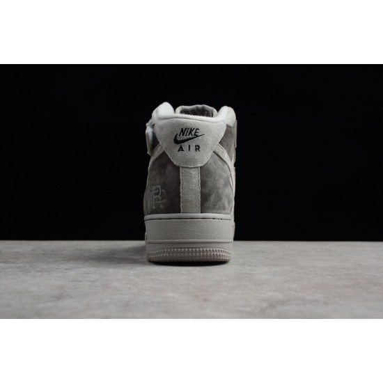 Nike Air Force 1 Mid Gray --807618-200 Casual Shoes Unisex