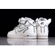 Nike Air Force 1 Mid Grey White --AQ2898-008 Casual Shoes Unisex