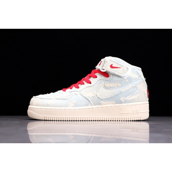 Nike Air Force 1 Mid Levis X --651122-215 Casual Shoes Unisex