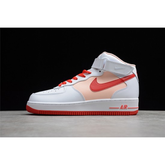 Nike Air Force 1 Mid Orange --CD0884-123 Casual Shoes Unisex