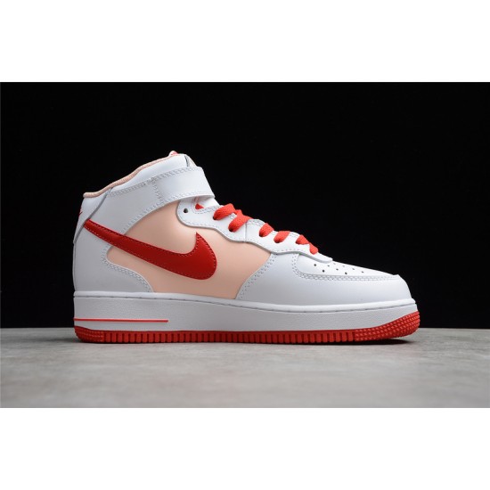 Nike Air Force 1 Mid Orange --CD0884-123 Casual Shoes Unisex