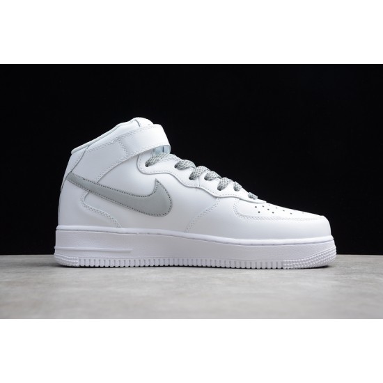 Nike Air Force 1 Mid Static Refective --366731-606 Casual Shoes Unisex