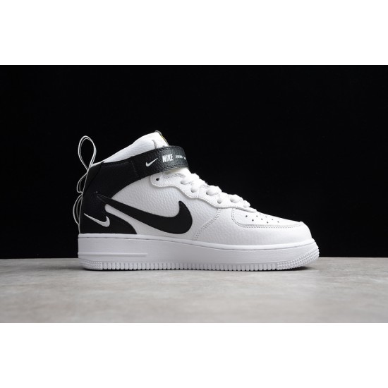 Nike Air Force 1 Mid White --804609-103 Casual Shoes Unisex