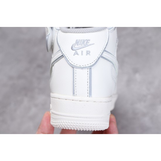 Nike Air Force 1 Mid White --AQ1218-118 Casual Shoes Unisex
