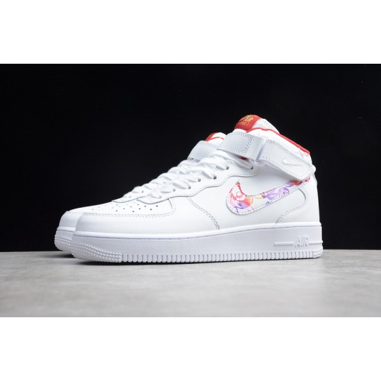 Nike Air Force 1 Mid White --CU2980-191 Casual Shoes Unisex