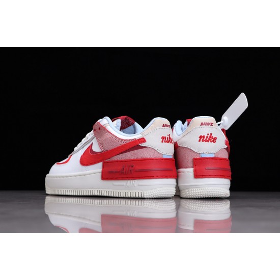 Nike Air Force 1 Low Shadow Cracked Leather —— CI0919-108 Casual Shoes Women