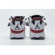 Jordan 6 Rings BG Basketball Shoes White Red Lifestyle