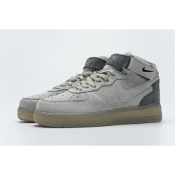 Reigning Champ  x Nike Air Force 1 Mid Suede Light Grey