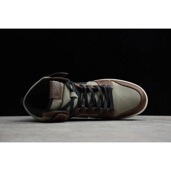 Nike SB Dunk High Baroque Brown --BQ6826-201 Casual Shoes Unisex