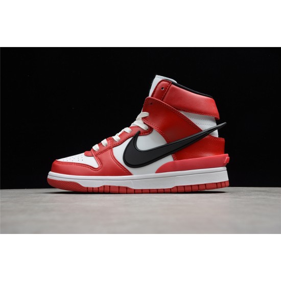 Nike SB Dunk High Red --CU7544-102 Casual Shoes Unisex