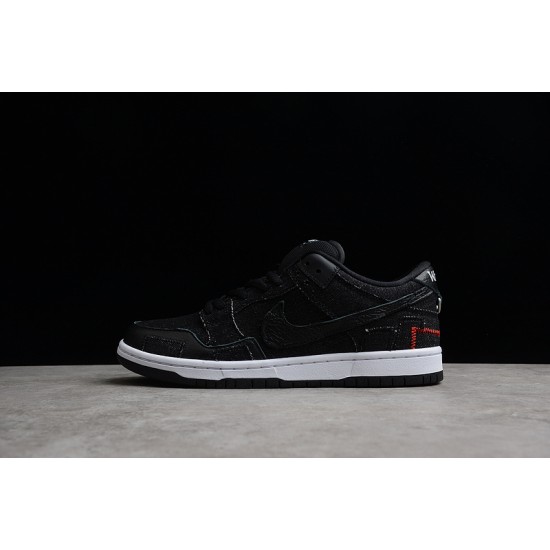 Nike SB Dunk Low Black Denim --DD8386-001 Casual Shoes Unisex