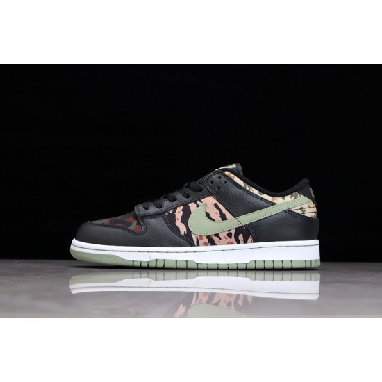 Nike SB Dunk Low Black Multi-Camo --DH0957-001 Casual Shoes Unisex