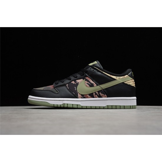 Nike SB Dunk Low Oil Green --DH0957-001 Casual Shoes Unisex