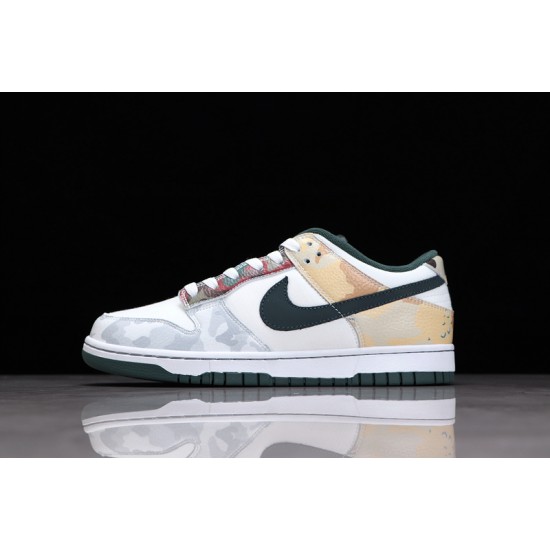 Nike SB Dunk Low Sail Multi-Camo --DH0957-100 Casual Shoes Unisex