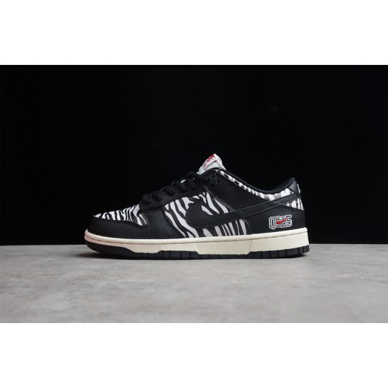 Nike SB Dunk Low Zebra --DM3510-001 Casual Shoes Unisex