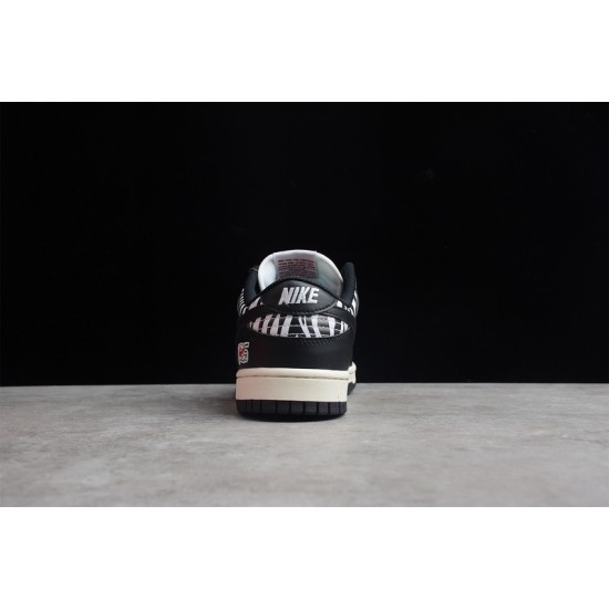 Nike SB Dunk Low Zebra --DM3510-001 Casual Shoes Unisex