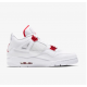 Air Jordan 4 Retro Metallic Red CT8527-112 White Shoes