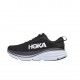 Hoka Bondi 8 Black White Women Men Running Shoe