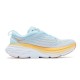 Hoka Bondi 8 Ltblue Yellow Women Men Running Shoe