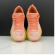 Hoka Bondi 8 Pink Yellow Women Men Running Shoe