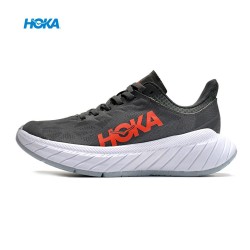 Hoka Carbon X2 Black Red White Women Men Running Shoe