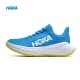 Hoka Carbon X2 Blue White Green Men Running Shoe