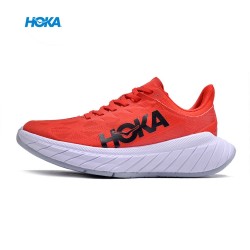 Hoka Carbon X2 Red Black Women Men Running Shoe