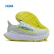 Hoka Carbon X3 Ltgreen Yellow White Women Men Running Shoe