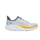 Hoka Clifton 8 Grey Orange Black Women Men Running Shoe