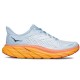 Hoka Clifton 8 Ltblue Orange Women Men Running Shoe