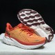 Hoka Clifton 8 Orange Red White Women Men Running Shoe