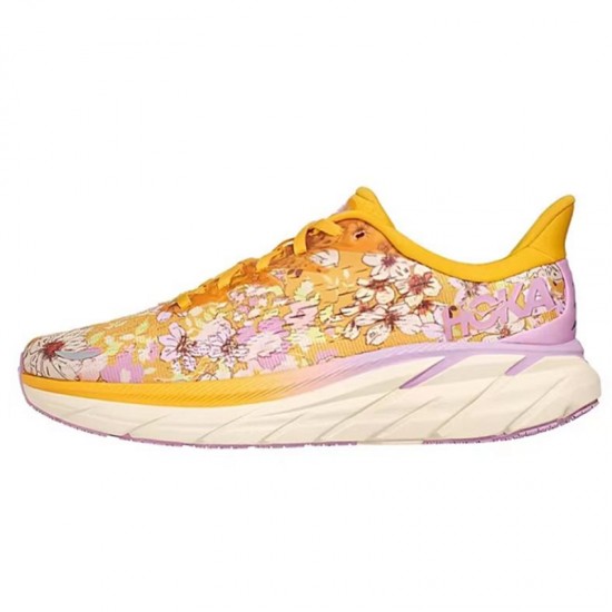 Hoka Clifton 8 Yellow Purple White Women Men Running Shoe