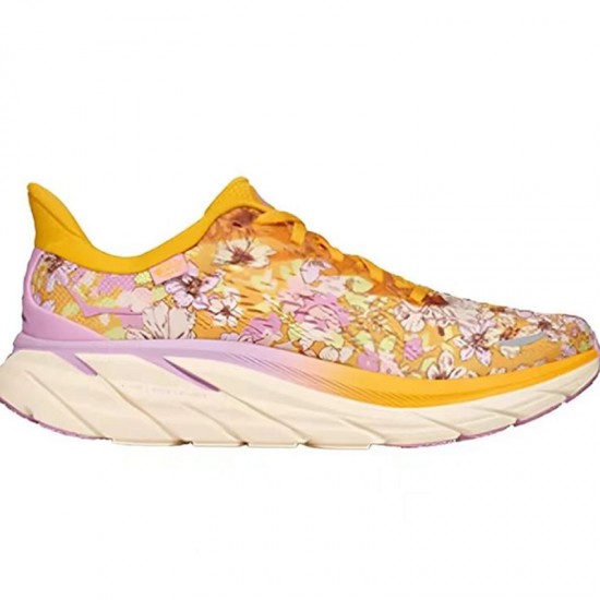 Hoka Clifton 8 Yellow Purple White Women Men Running Shoe