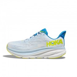 Hoka Clifton 9 Blue Yellow Women Men Running Shoe