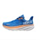 Hoka Clifton 9 Deep Blue Orange Women Men Running Shoe