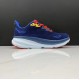 Hoka Mach 4 Yellow Grey Deep Blue Women Men Running Shoe