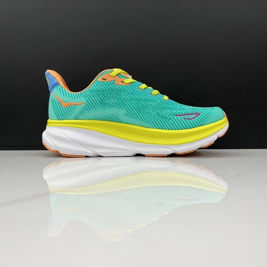 Hoka Mafate Speed Blue Red Yellow Women Men Running Shoe