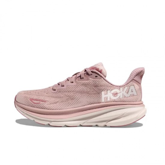 Hoka Clifton 9 Ltpink Women Men Running Shoe