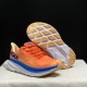 Hoka Clifton 9 Orange Blue Women Men Running Shoe