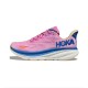 Hoka Clifton 9 Peach Blue Women Men Running Shoe