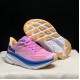 Hoka Clifton 9 Peach Blue Women Men Running Shoe