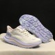 Hoka Kawana Beige White Pink Women And Men Running Shoe