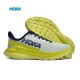 Hoka Mach 4 Yellow Grey Deep Blue Women Men Running Shoe