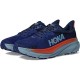 Hoka Mafate Speed Challenger 7 Deep Blue Orange Women Men Running Shoe