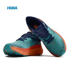 Hoka Mafate Speed Challenger 7 Orange Blue Women Men Running Shoe
