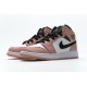 Women Air Jordan 1 Mid Pink Quartz